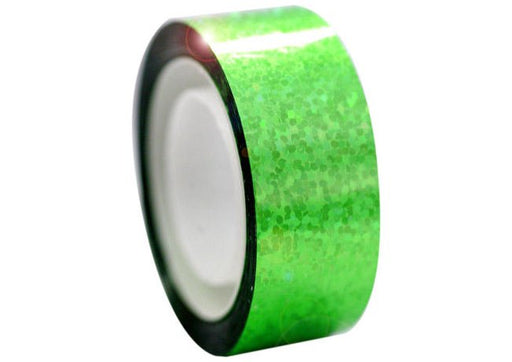 Tape Diamond Metallic Fluo Grøn