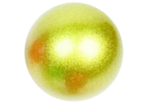 Technorubber Glitter Yellow, 3